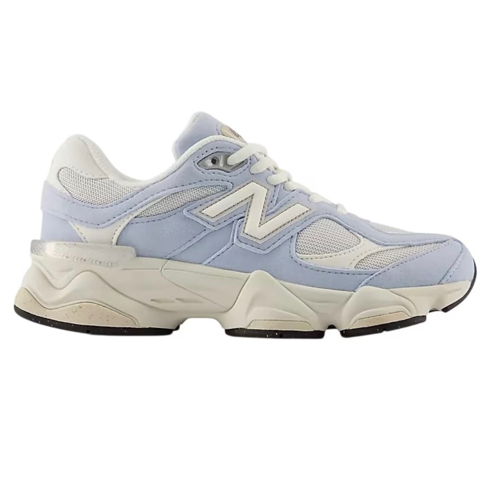 New Balance 9060 Blue Grey Cream Sneakers G906034H Youth 7 Women 8.5
